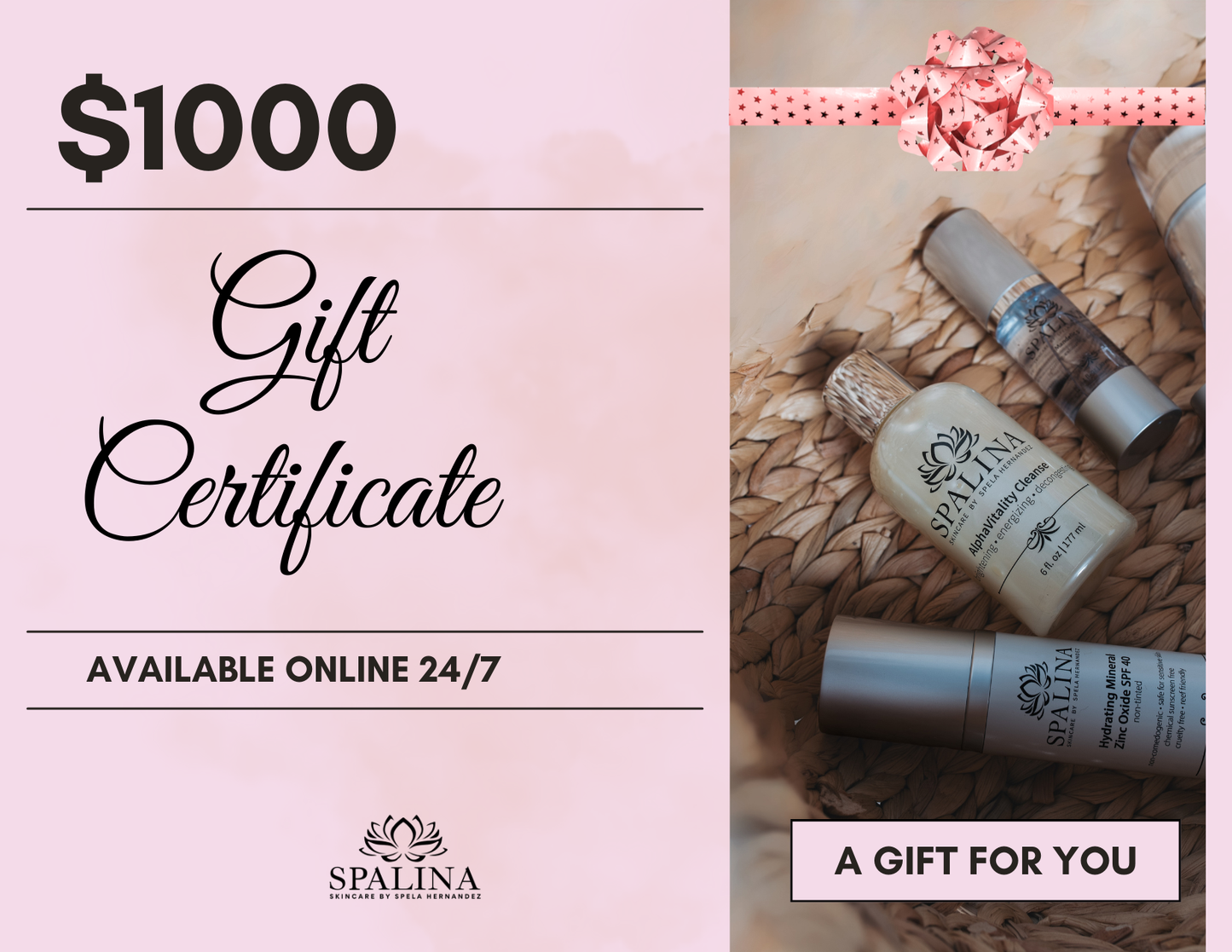 A Facial Gift Certificate