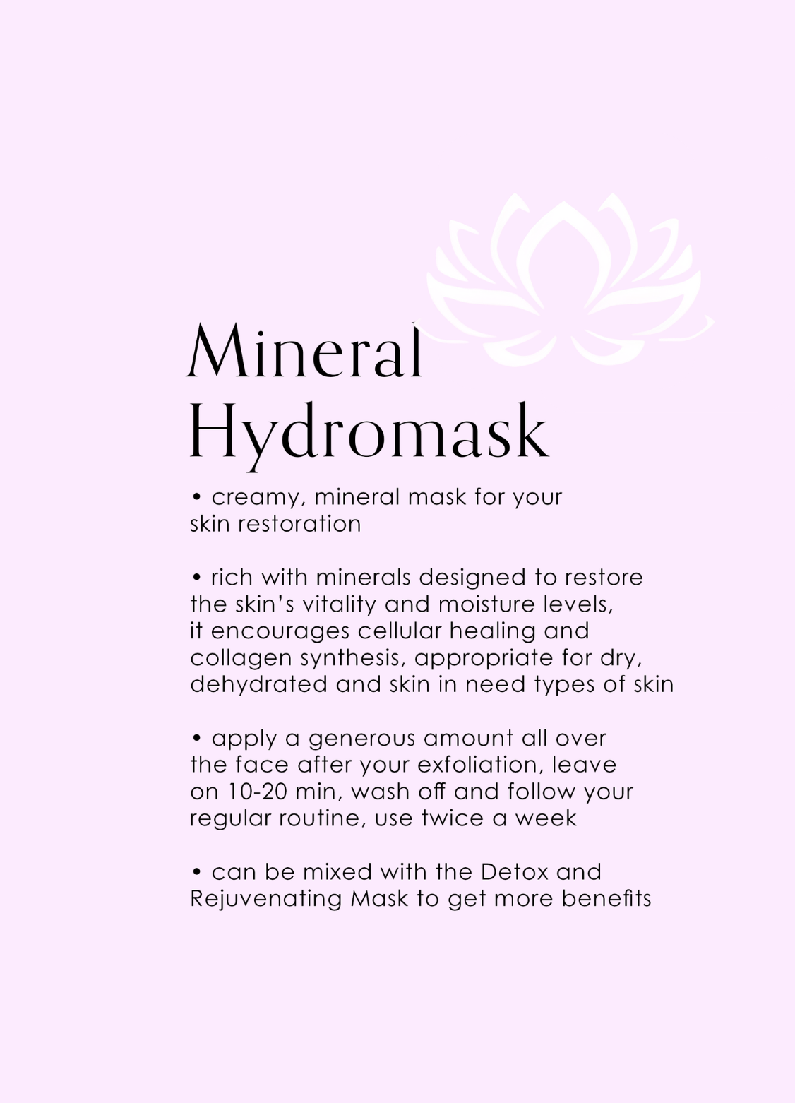 Mineral Hydromask