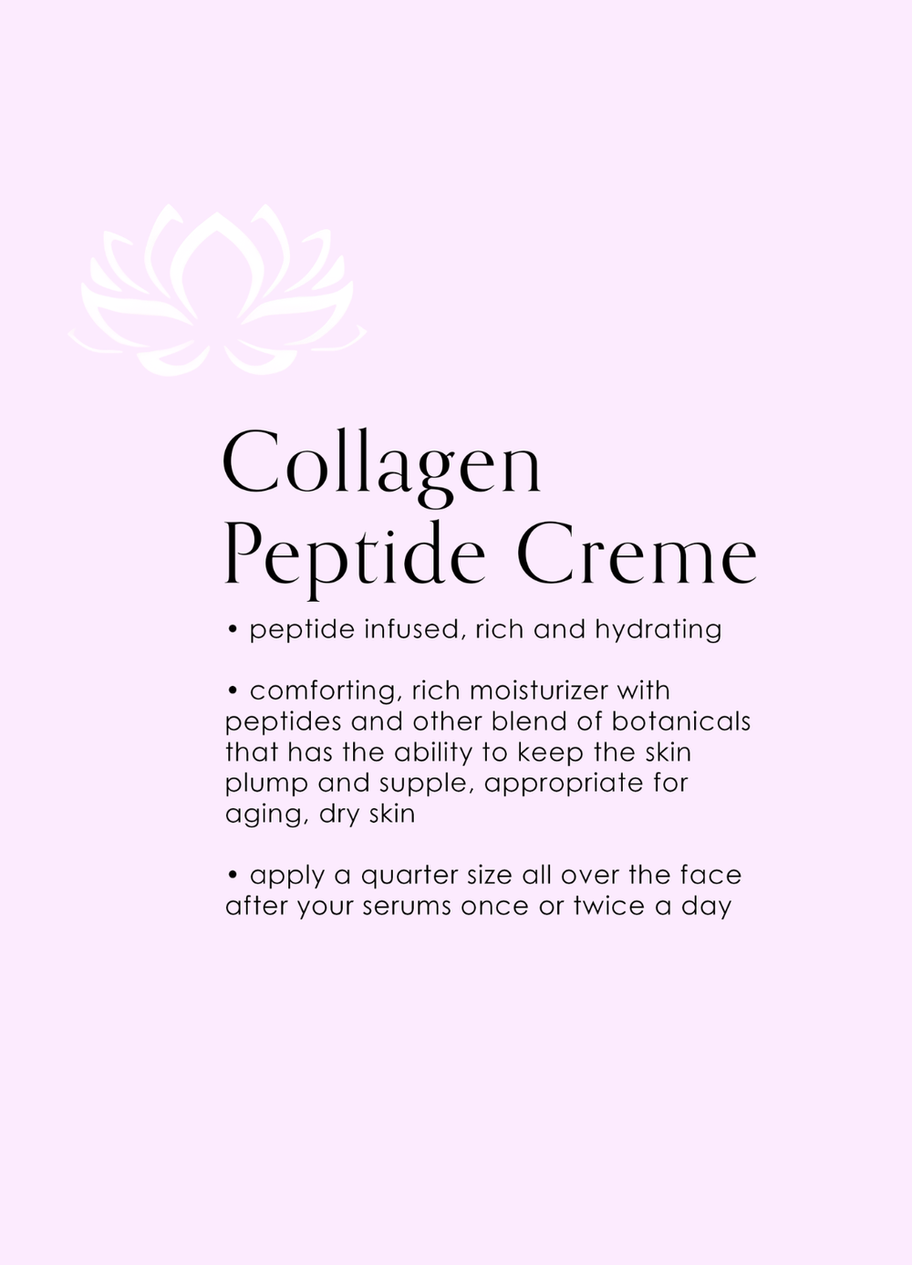 Collagen Peptide Creme