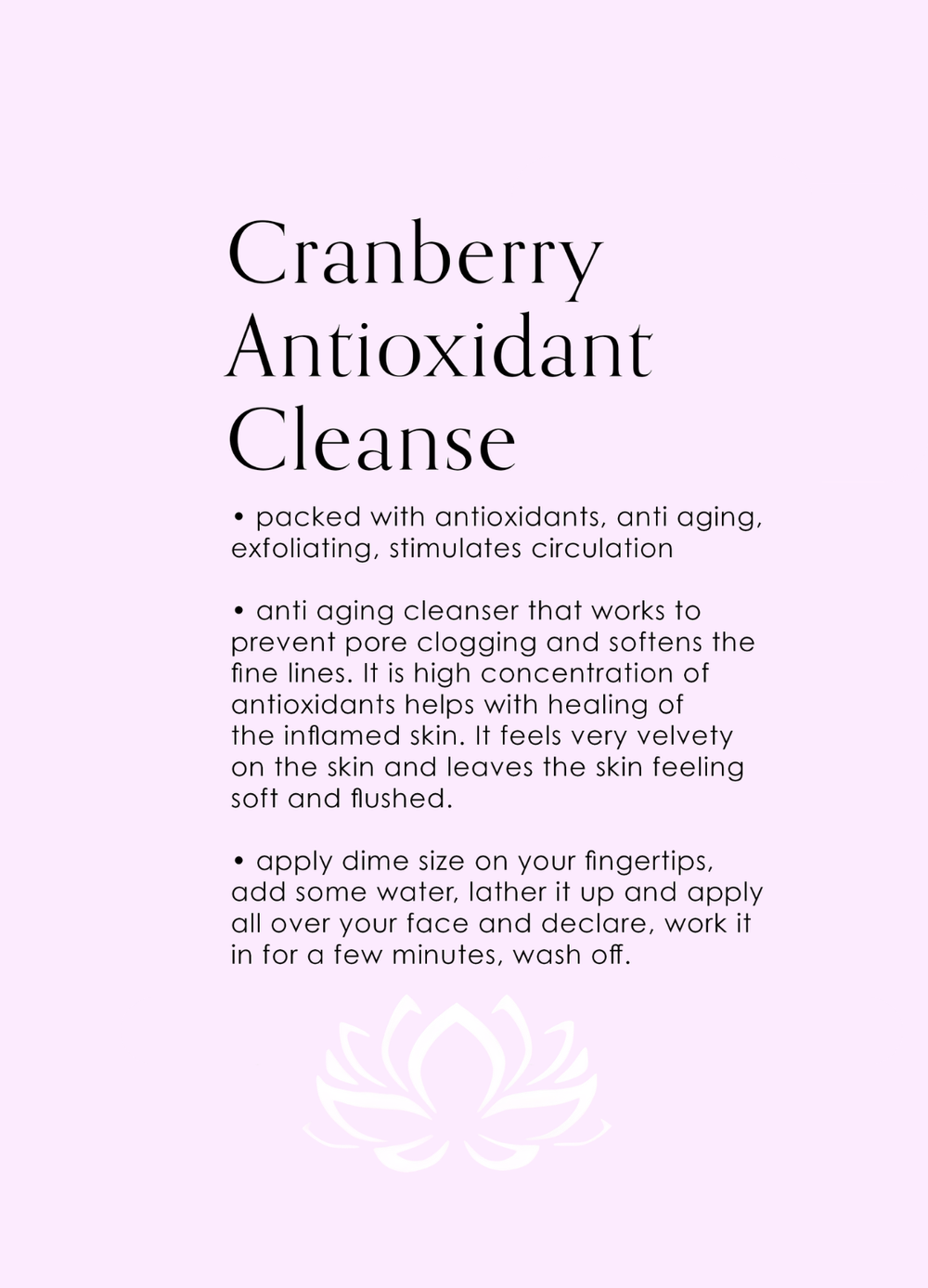 Cranberry_Antioxidant_Cleanse_Best Face Cleanser Online