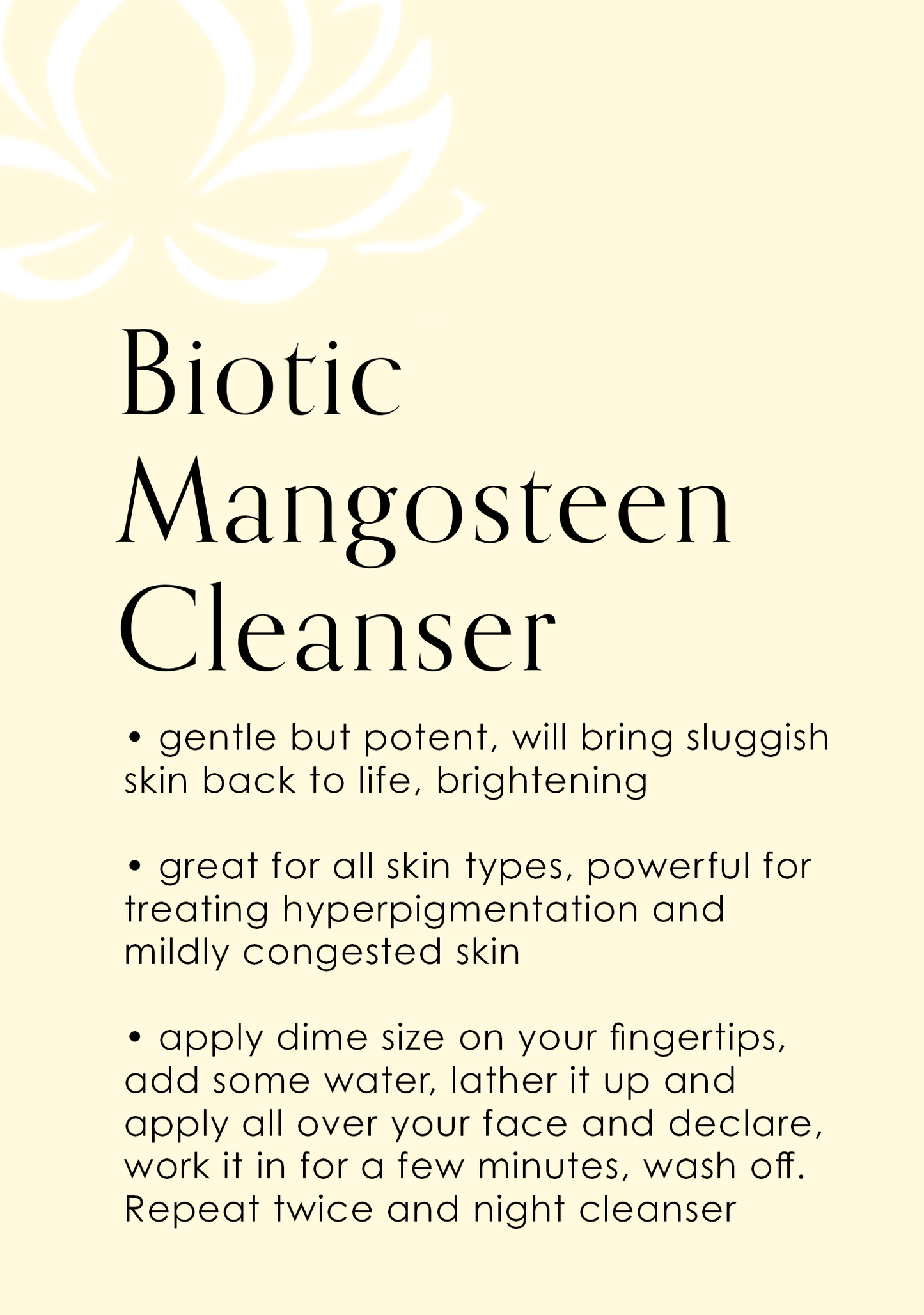 Biotic Mangosteen Cleanse